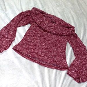 Seductions by Sirens off the shoulder crop top